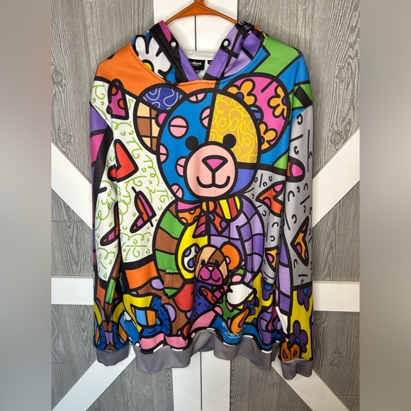 104. Fresh hoops by BRITTO Designer Oversized Hoodie M - Picture 3 of 5